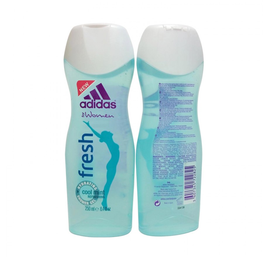 adidas female shower gel