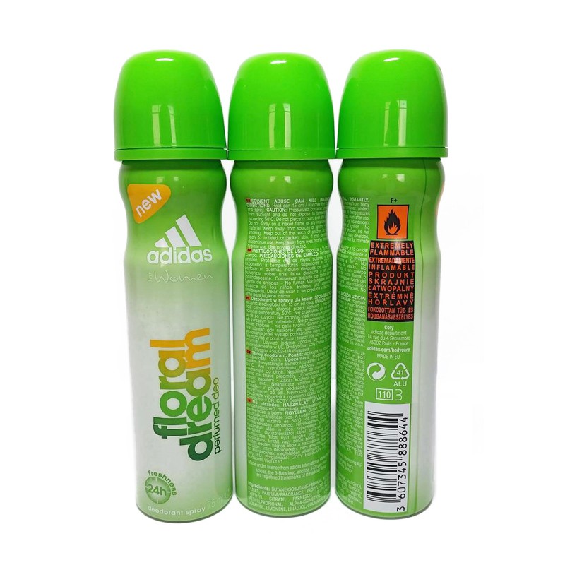 Adidas Body Spray 75ml woman, Floral Dream