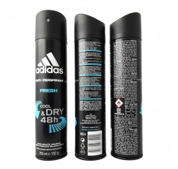 Adidas Body Spray 250ml men, Cool & Dry Fresh 