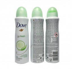 Dove Body Spray 150ml woman, Go Fresh, cucumber & green tea scent 