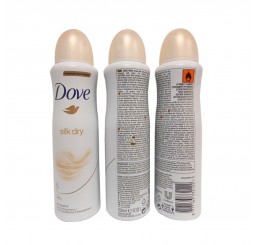 Dove Body Spray 150ml woman, Silk Dry
