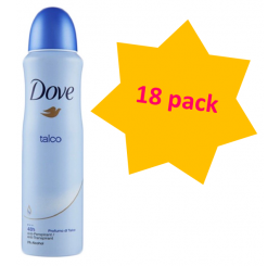 Dove Body Spray 150ml woman, Talco - 18 pack