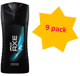 AXE Shower Gel 250ml men, Apollo - 9 pack
