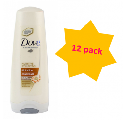 Dove Conditioner 200ml unisex, Silk & Shine - 12 pack