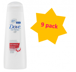 Dove Shampoo 250ml unisex, hair therapy, Heat Defence - 9 pack