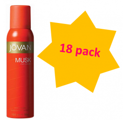 Jovan Body Spray 150ml woman, Musk for Woman - 18 pack