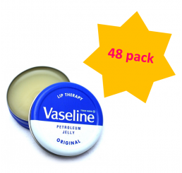 Vaseline Lip Therapy 20g unisex, Original - 48 pack