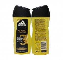 Adidas Shower Gel 250ml men, 3in1 Hair & Body & Face Victory League 