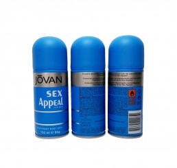 Jovan Body Spray 150ml men, Sex Appeal