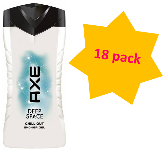 Axe Shower Gel 250ml Men Deep Space 18 Pack Ebay